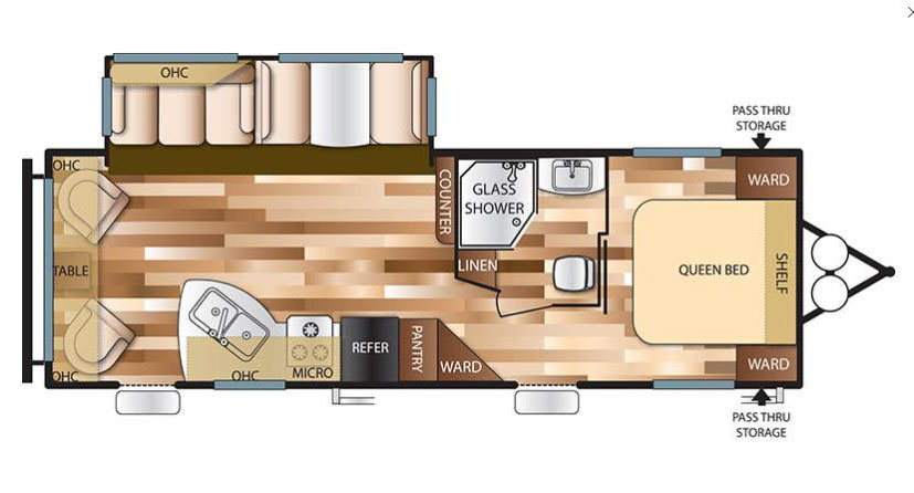 Wildwood Trailer Layout 2