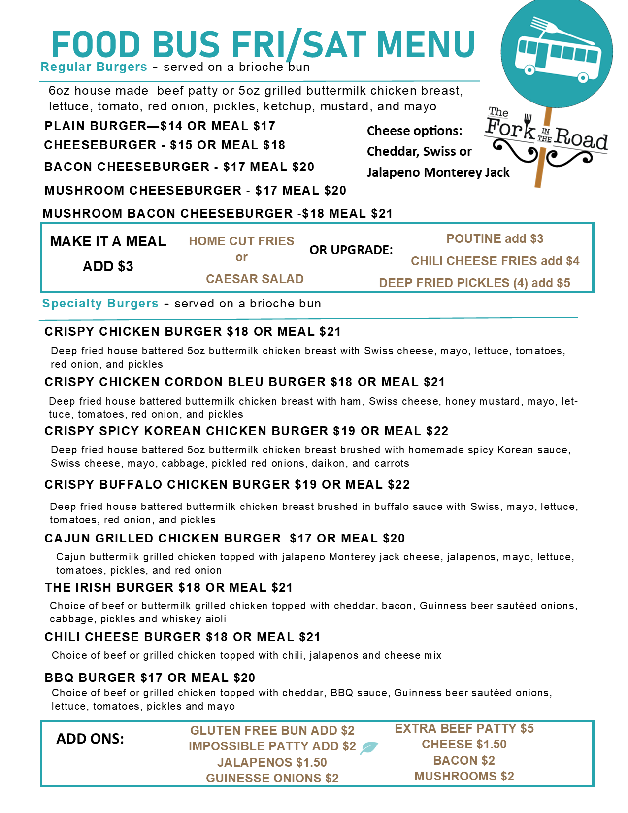 Bus food menu june 2024 page 1